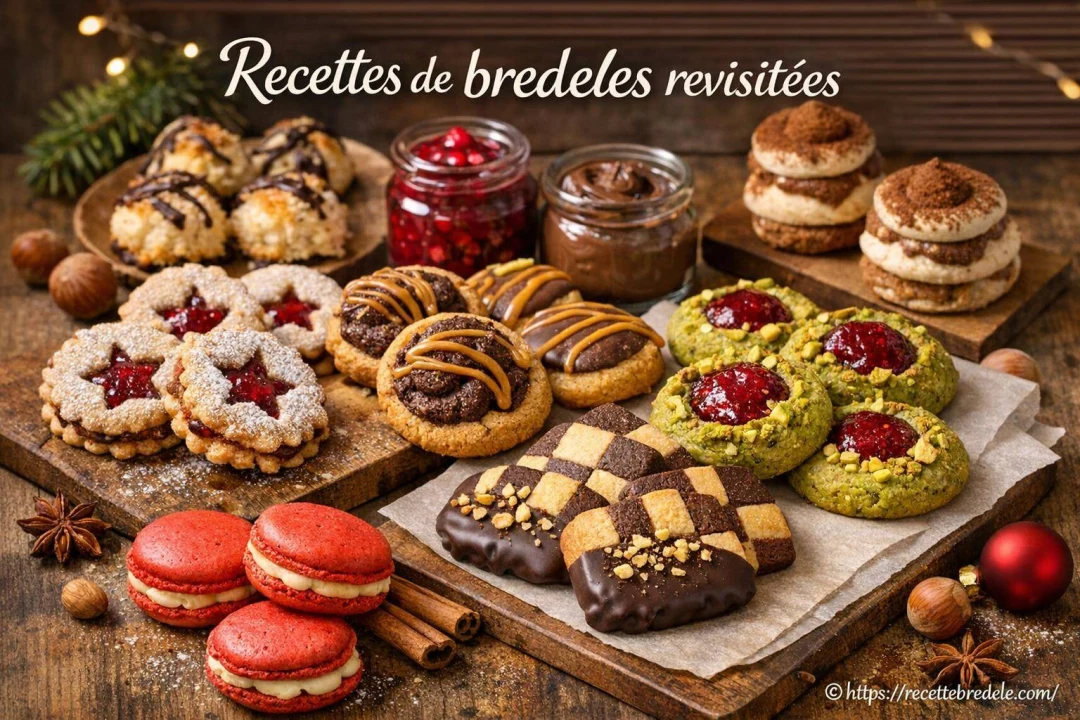 Recettes de bredeles revisitées