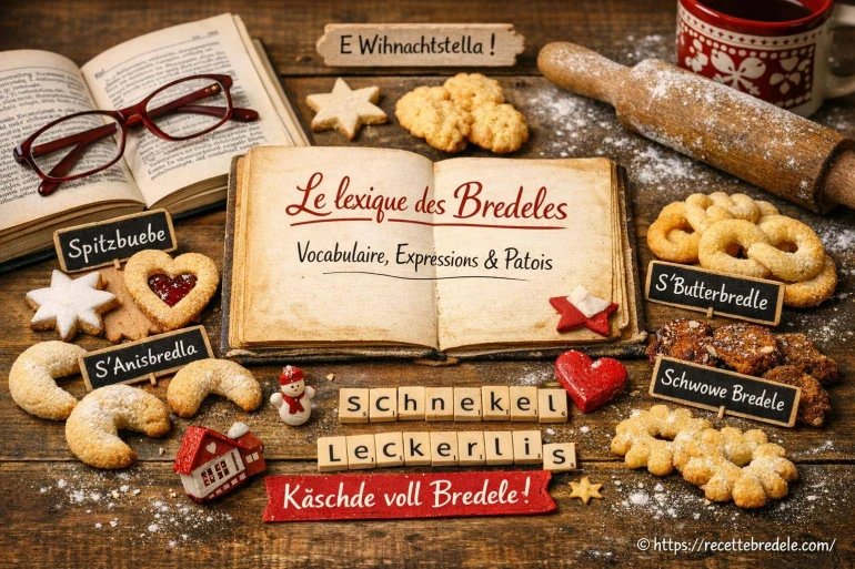 Le lexique des bredeles : vocabulaire, expressions et patois de la tradition gourmande