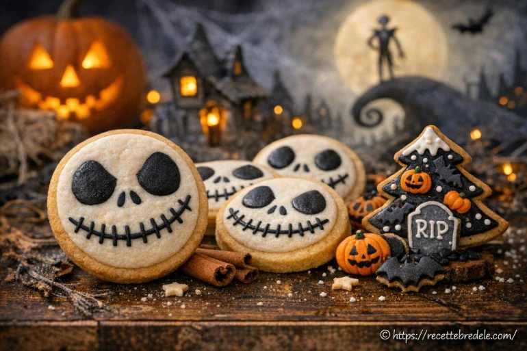 Bredele de Mr Jack : découvrez le sablé étrange de Noël à Halloween Town