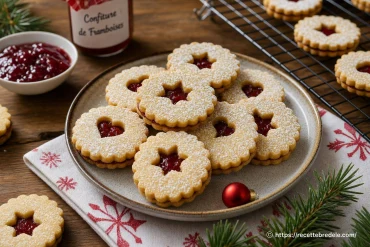 Recette des linzer bredeles au Thermomix : biscuits fourrés à la confiture faciles et gourmands