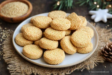 Palets au sésame : recette des bredeles au sésame