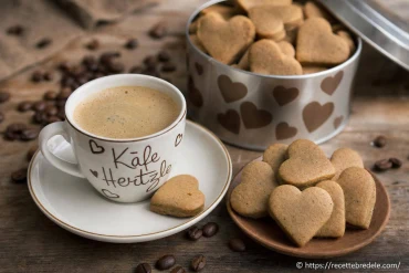 Kàfe Hertzle : recette des petits cœurs au café