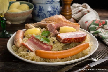 Choucroute traditionnelle d’Alsace : recette familiale complète