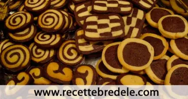 Damiers de Noël : recette des bredeles vanille chocolat
