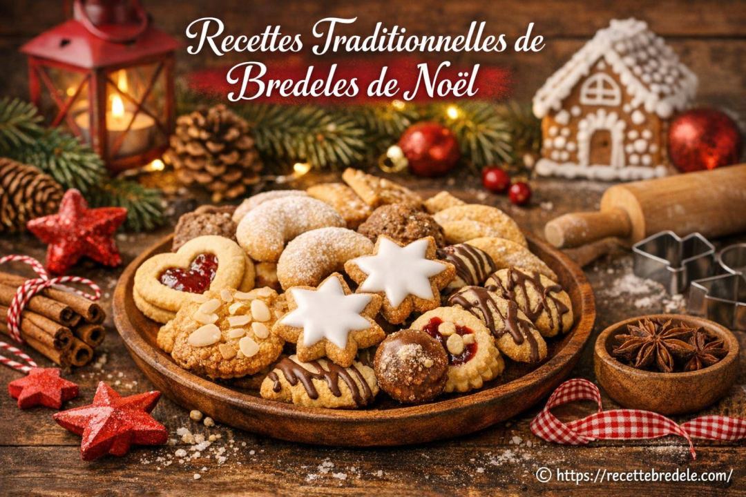Recettes traditionnelles de bredeles de Noël