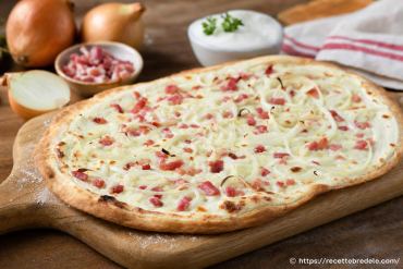 Recette de la Flammekueche traditionnelle alsacienne
