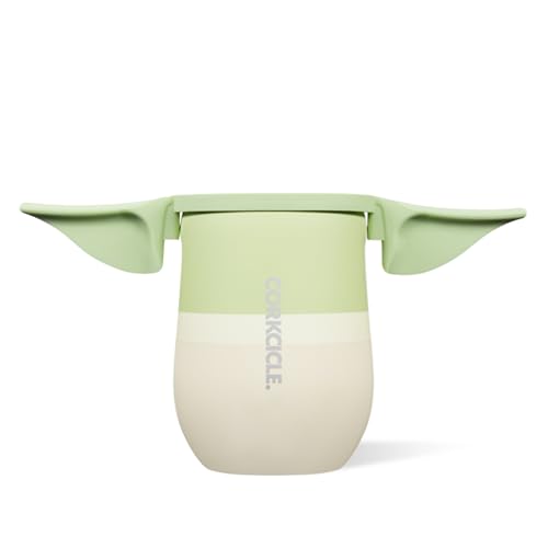 Corkcicle Star Wars Baby Yoda Grogu Verre à vin sans pied tr