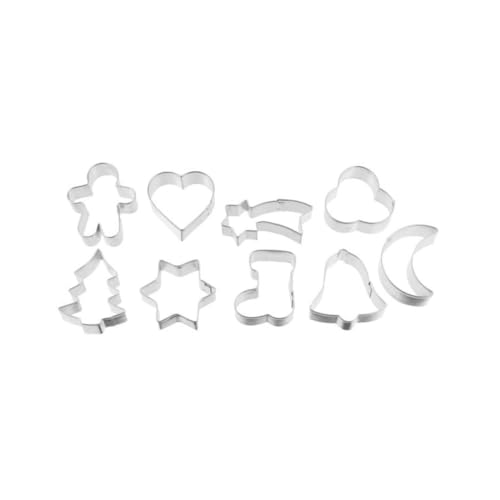 Zenker 42961 Lot de 9 emporte-pièces avec 9 formes assorties