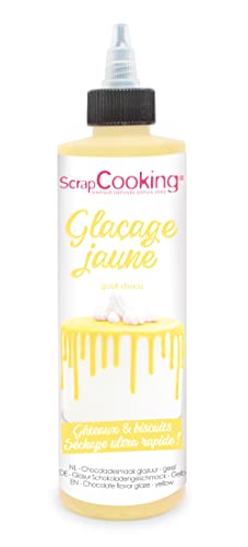 SCRAP COOKING - Glaçage Jaune Prêt à l’Emploi 130g - Goût Ch