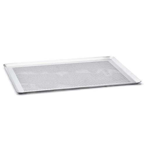 De Buyer - Plaque pâtissière en aluminium perforée aux bords