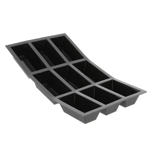 De Buyer - Plaque de 9 Cakes MOULFLEX en silicone - 17,5 x 3