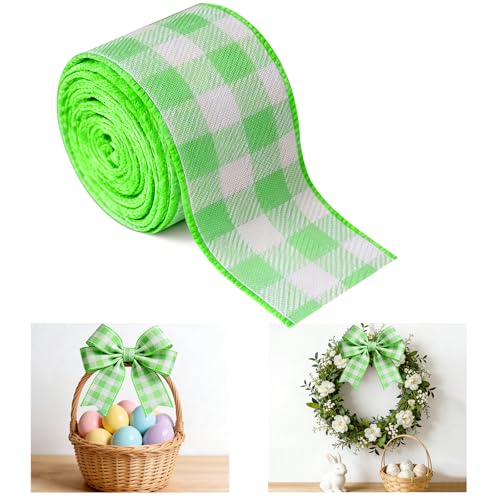 Ruban de Pâques, Ruban Large pour Cadeau, Ribbon Easter Deco