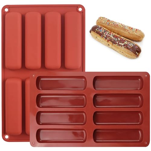 YXHZVON 2 pièces Moules en Silicone pour Barres à Céréales, 