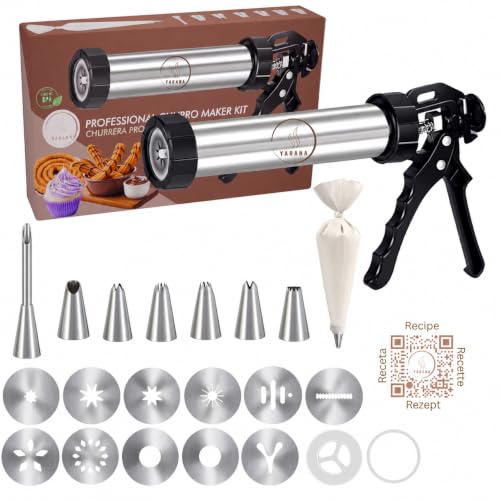 Appareil à Churros Acier Inoxydable 304 - Kit Machine à Spri