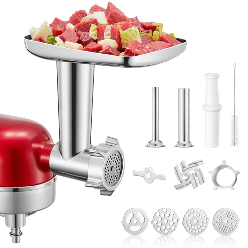 Hachoir à Viande pour KitchenAid, Accessoire Robot Pâtissier
