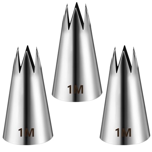 Lot de 3 douilles de 1 m en acier inoxydable pour décoration