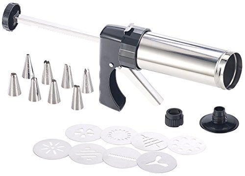 Pistolet à pâtisserie avec disques à biscuits et douilles [R