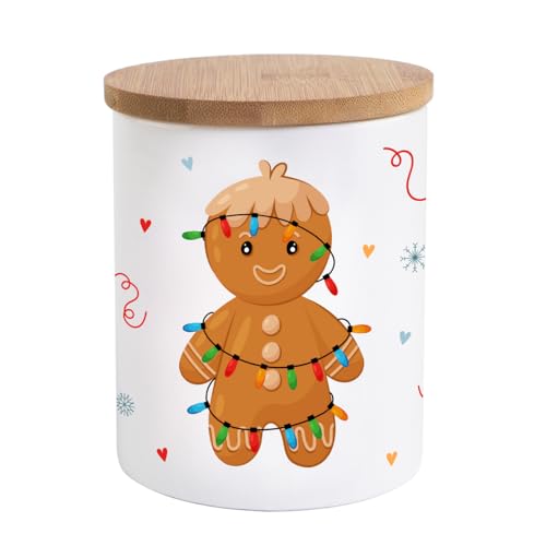 Boîte de conservation en pain dépice 620 ml | Noël | Biscuit