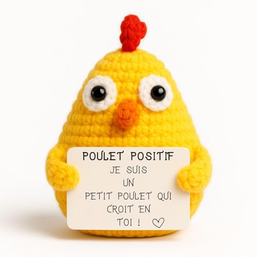 Poulet Positif© | Cadeau Pâques | Idee Drole & Fun | Anniver