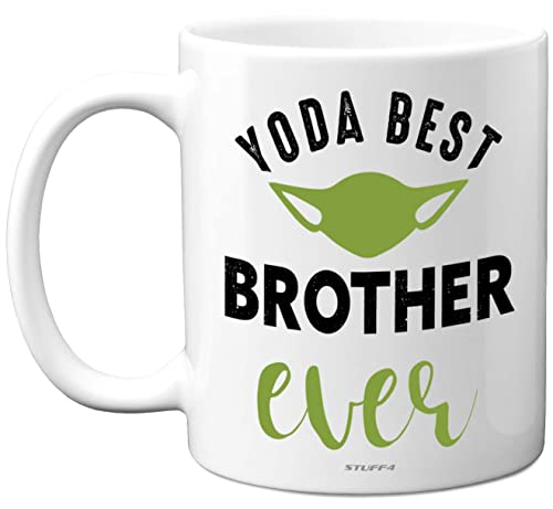 Stuff4 Yoda Best Mug - Cadeau pour frère et sœur, tasses à c