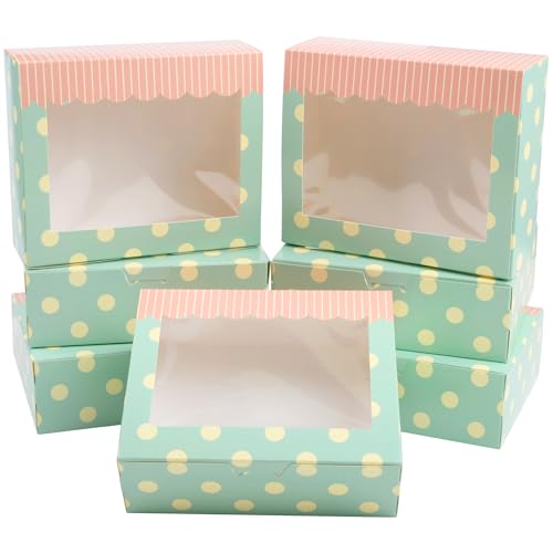 Lot 12 Boîtes Pâtisserie Fenêtre
