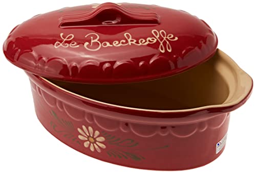 Terrine 37cm Rouge Baeckeoffe N°6