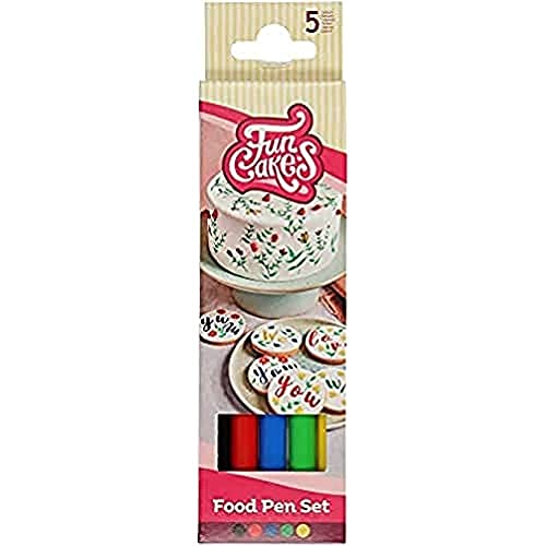 Set 5 Stylos Alimentaires Colorés