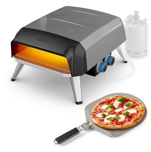 Tefal Pizza Pronto Gaz, Pierre rotative à 360° pour cuisson