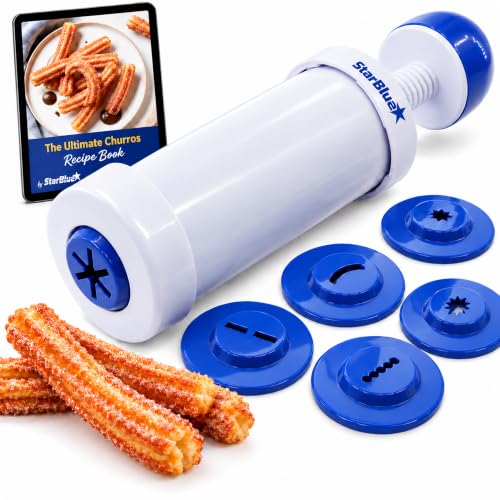 StarBlue Churrera, Appareil a Churros et Chichi, Avec Livre 