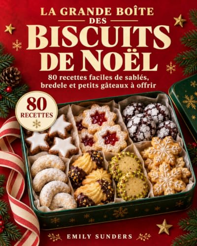 LA GRANDE BOÎTE DES BISCUITS DE NOËL: 80 recettes faciles de