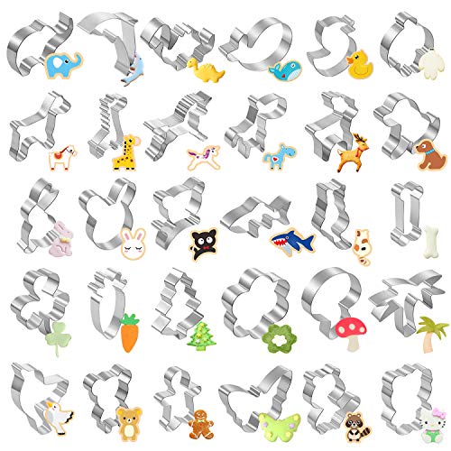 Joyoldelf Emporte Piece Patisserie Animaux - 30 Pièces Empor