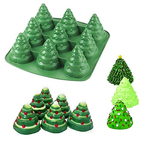 Moule En Silicone 3D Arbre De Noël Gâteau Chocolat Cookie
