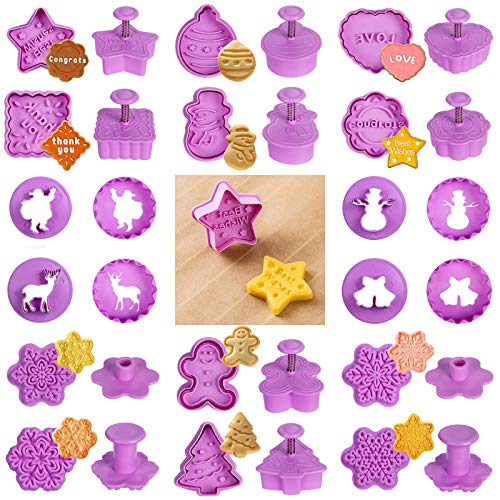 Emporte-pièces Noël 3D enfant 16 pcs