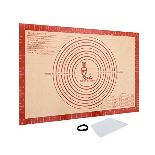 SUPER KITCHEN Tapis de Cuisson Tapis à Pâtisserie en Silicon