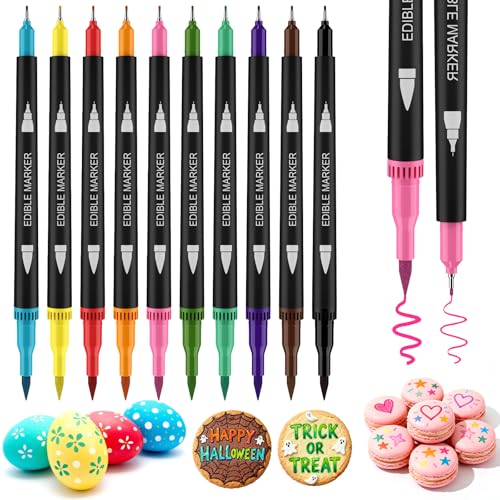 Lot 10 Stylos Colorants Alimentaires
