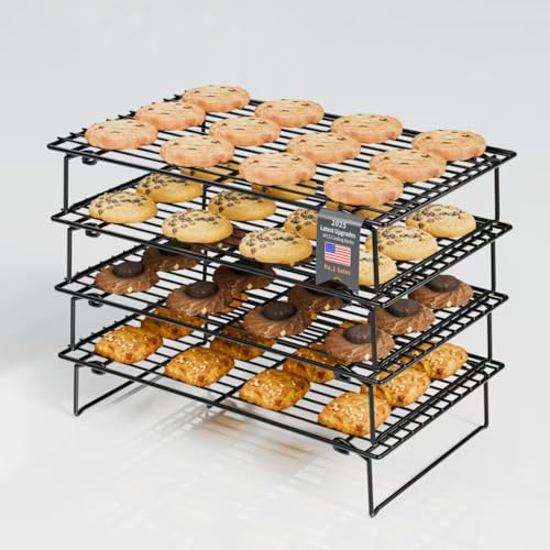 YOYIKKO Racks de Refroidissement 4PCS pour la Cuisson et la 