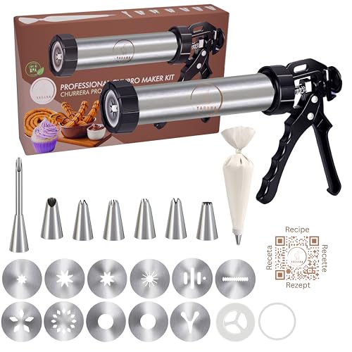 Appareil à Churros Acier Inoxydable 304 - Kit Machine à Spri